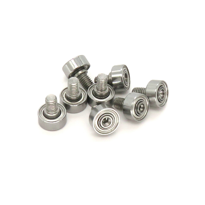 JS6837-3C1L4M3 Metal screw bearing NTBG7-3 with 304 stainless steel screw M3